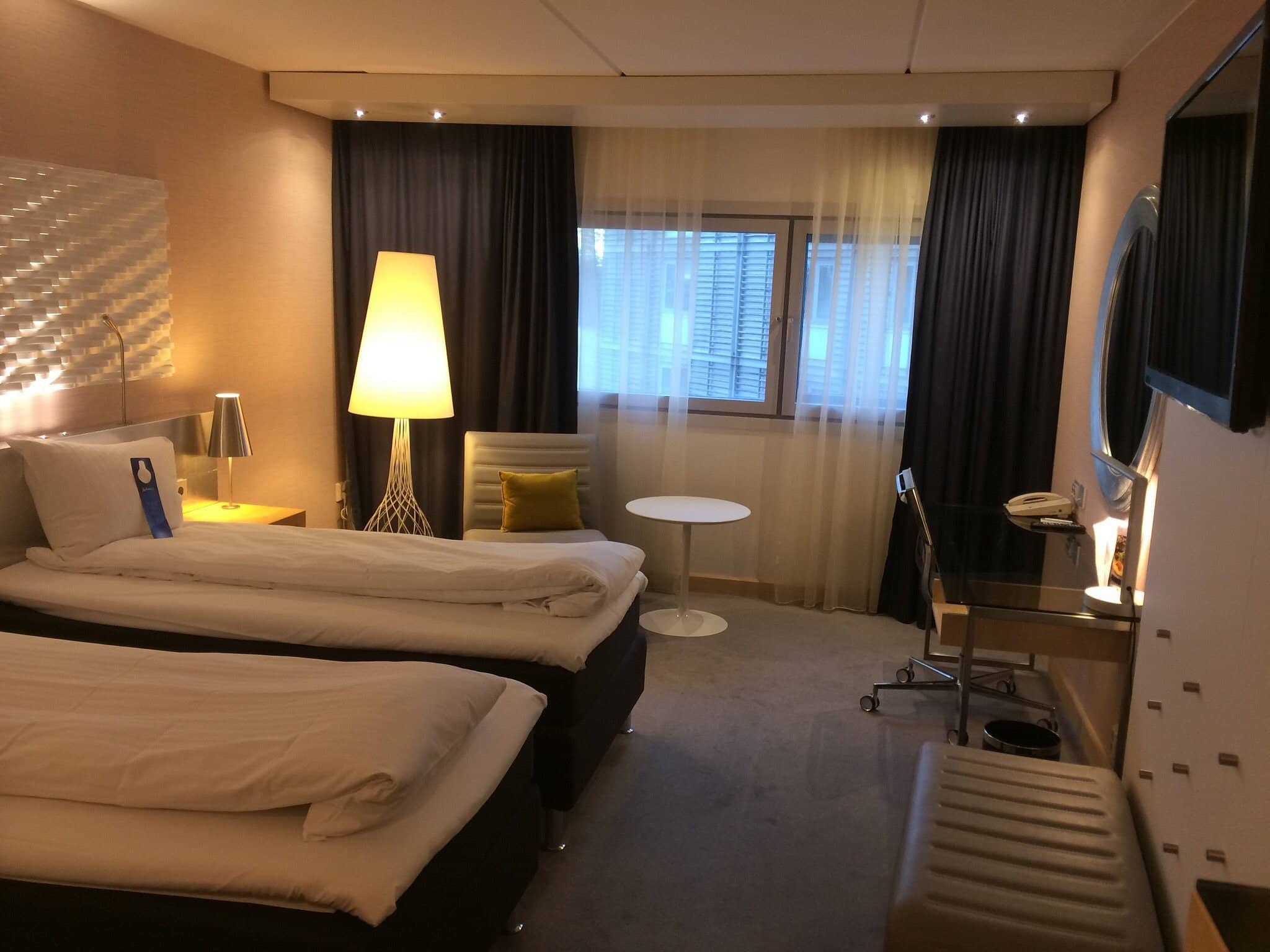 A stylish and well-equipped room at Best Western Plus Oslo Airport offering modern amenities for a relaxing stay near Oslos main airport